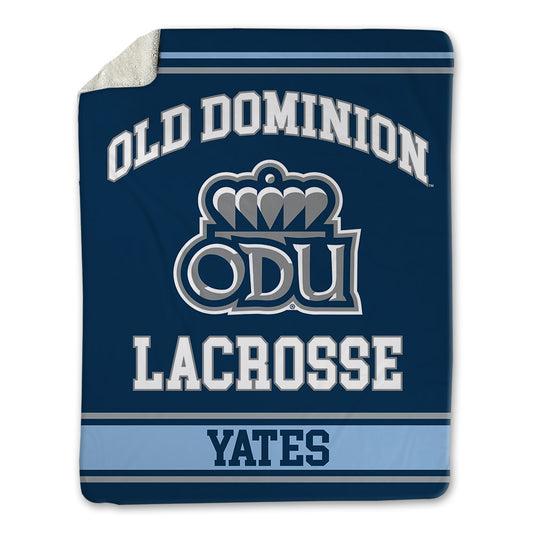 Old Dominion - NCAA Women's Lacrosse : Eleni Yates - Blanket-0
