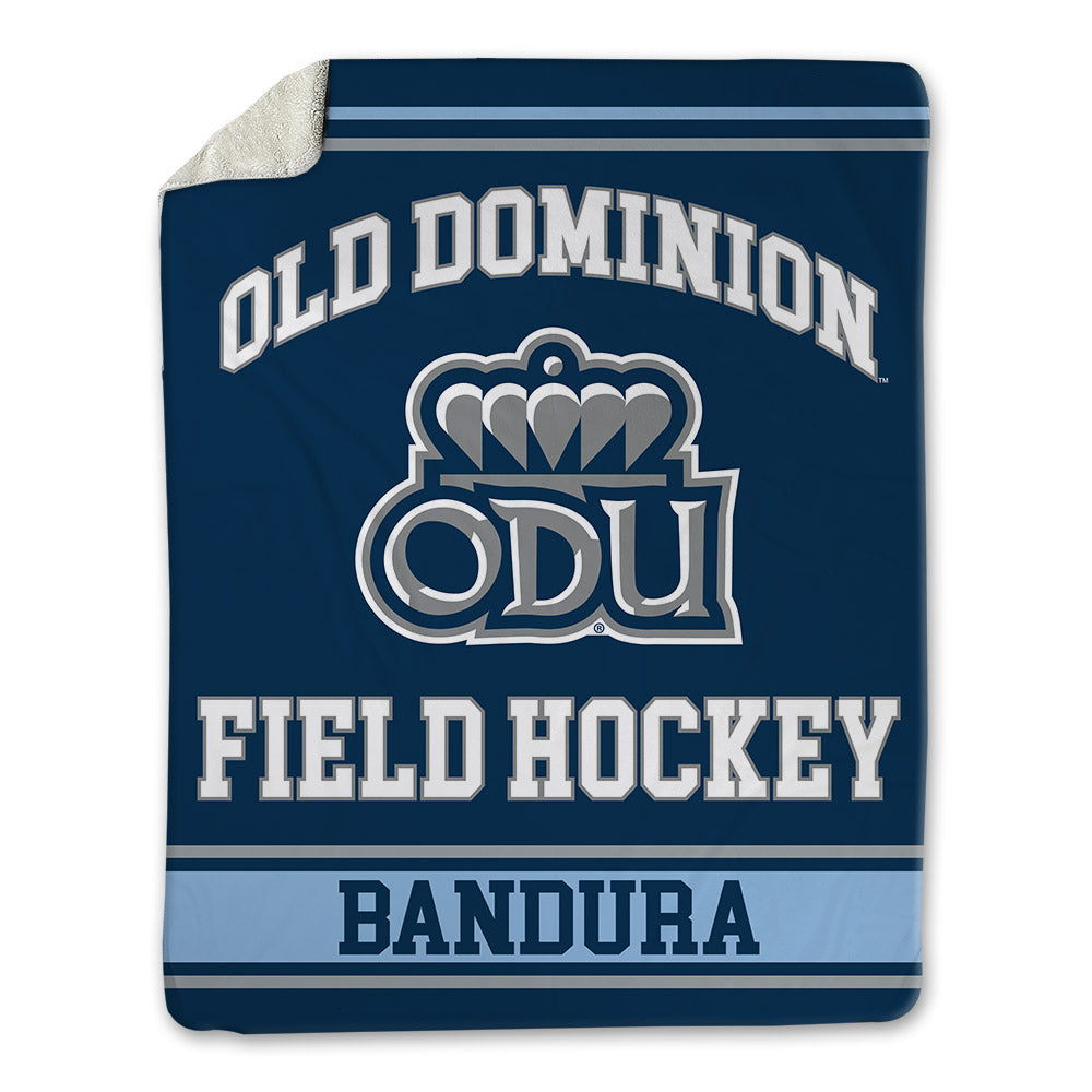 Old Dominion - NCAA Women's Field Hockey : Alexandra Bandura - Blanket-0