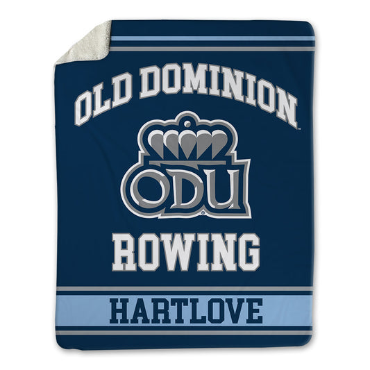 Old Dominion - NCAA Women's Rowing : Savannah Hartlove - Blanket-0