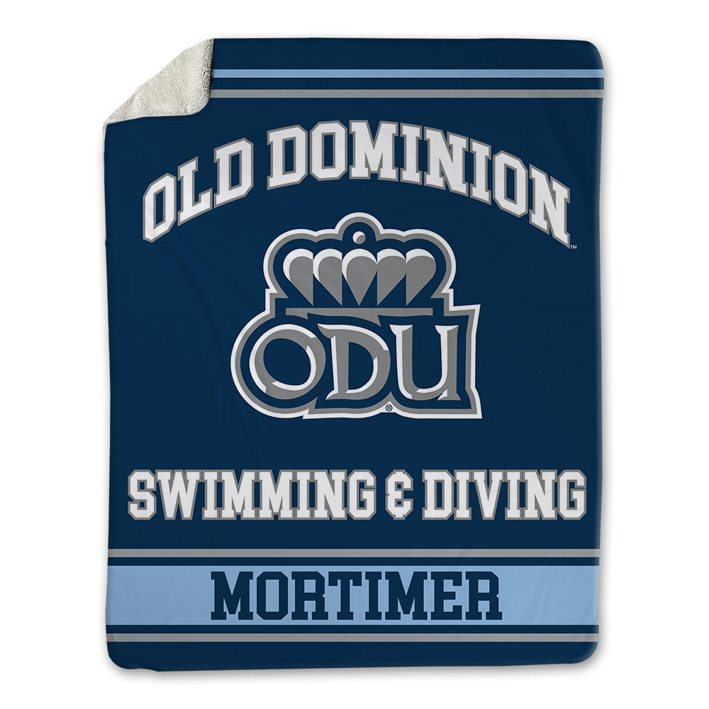 Old Dominion - NCAA Men's Swimming & Diving : Bryce Mortimer - Blanket-0