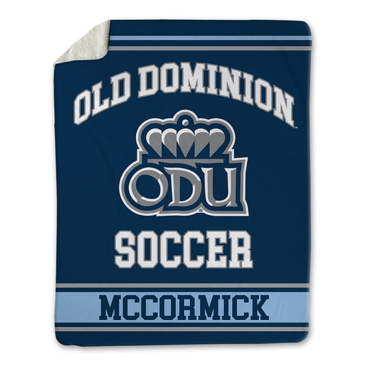 Old Dominion - NCAA Women's Soccer : Katie McCormick - Blanket-0