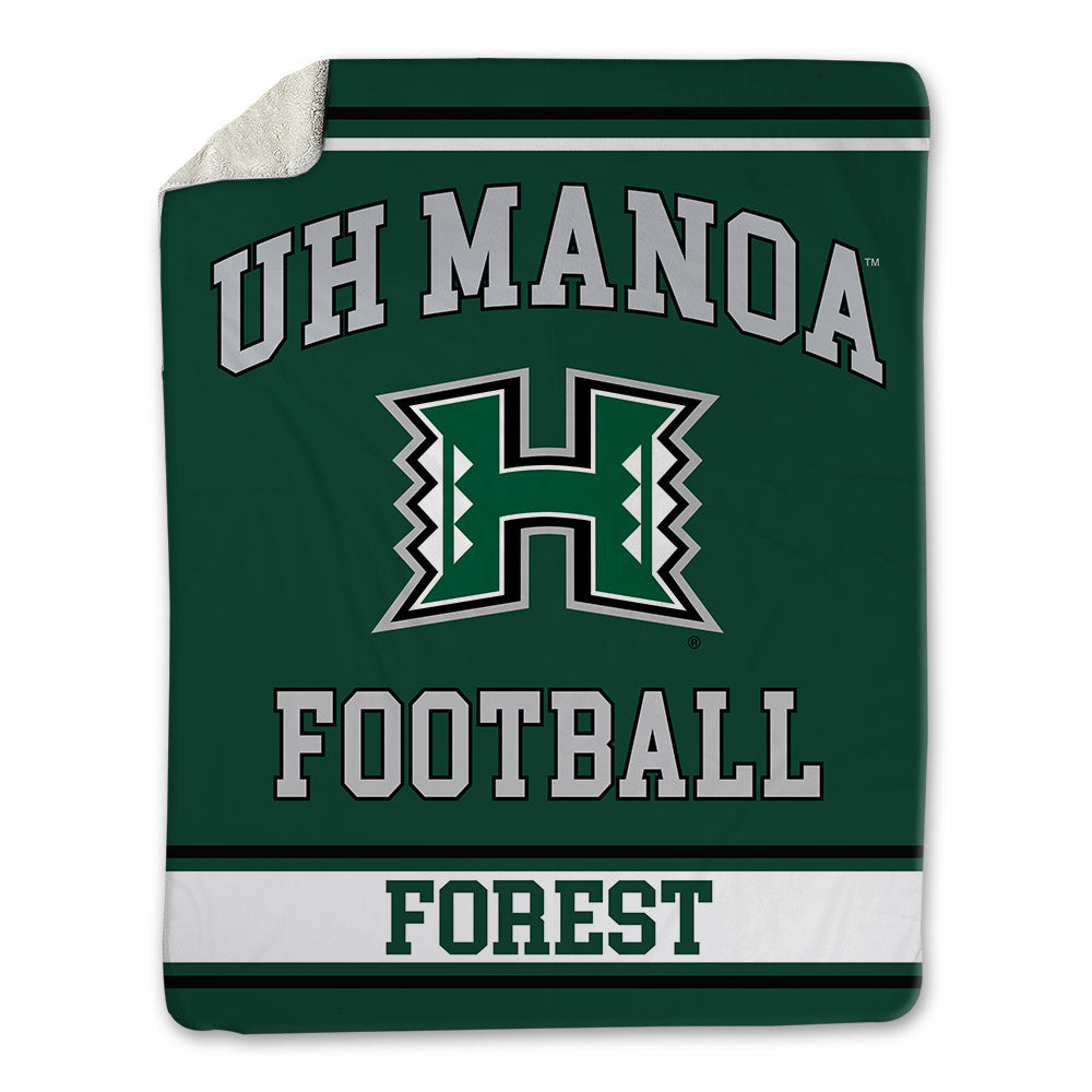 Hawaii - NCAA Football : Jojo Forest - Blanket-0