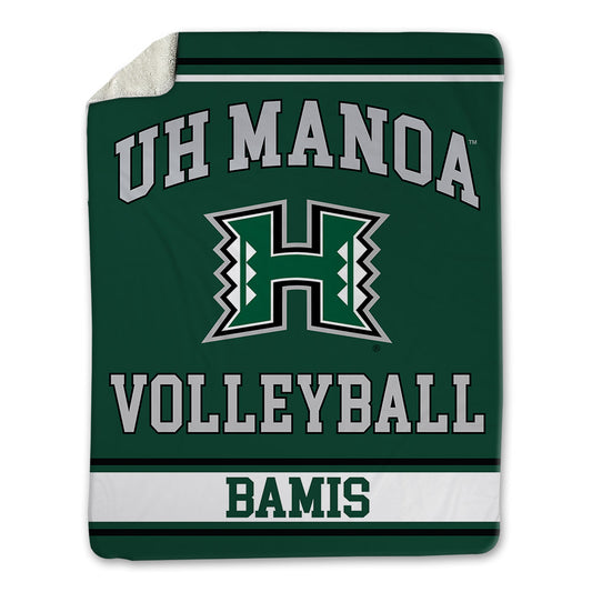 Hawaii - NCAA Women's Volleyball : Jacyn Bamis - Blanket-0