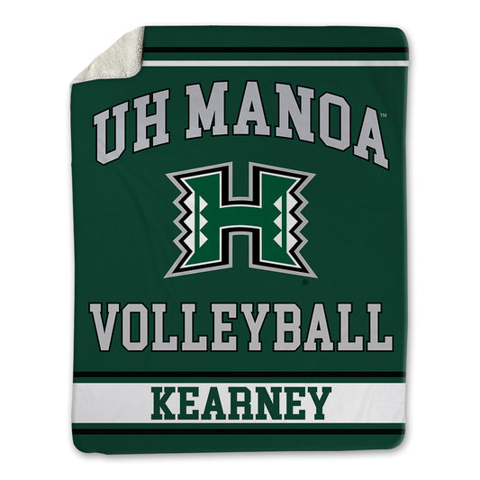 Hawaii - NCAA Men's Volleyball : Finn Kearney - Blanket-0