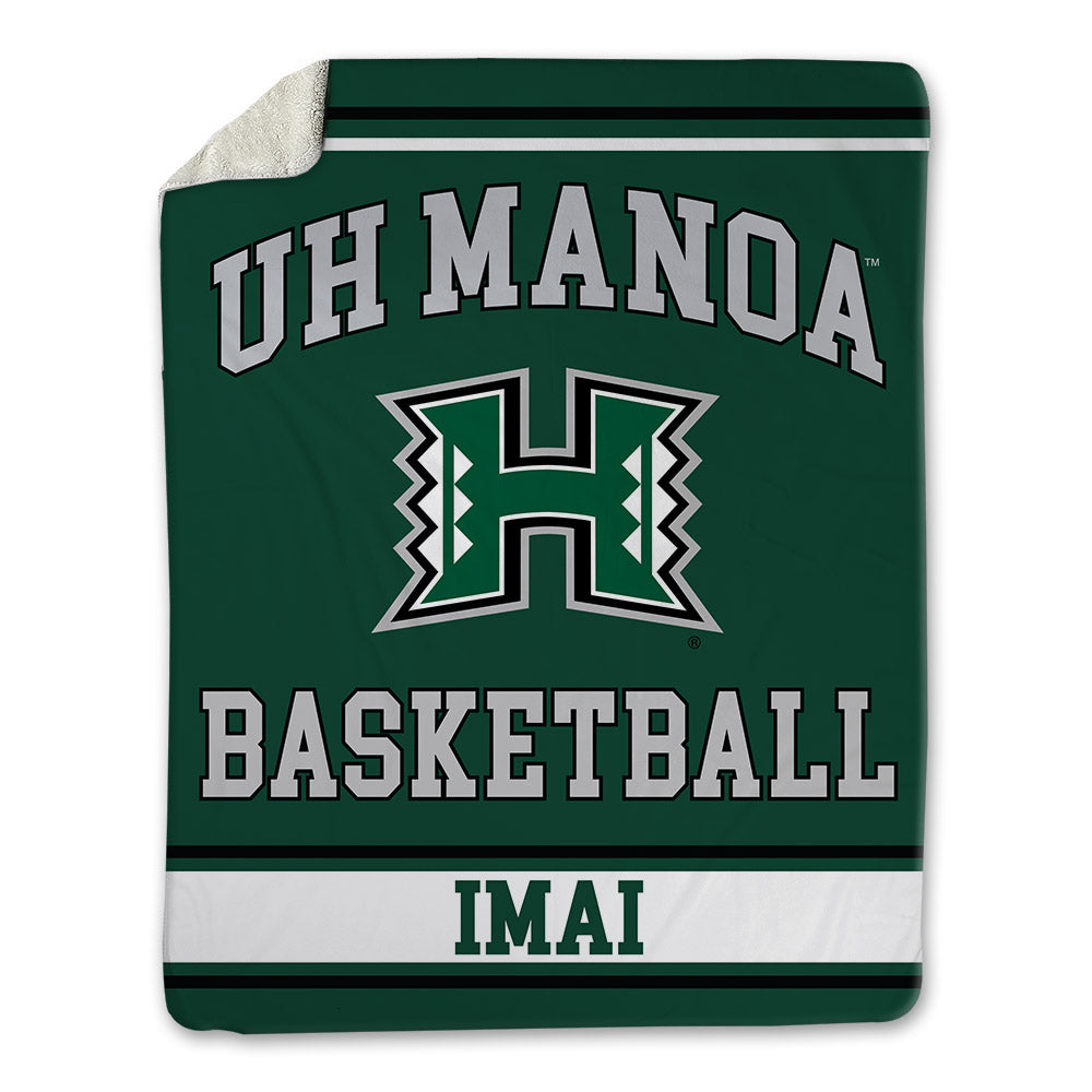 Hawaii - NCAA Women's Basketball : Kelsie Imai - Blanket-0