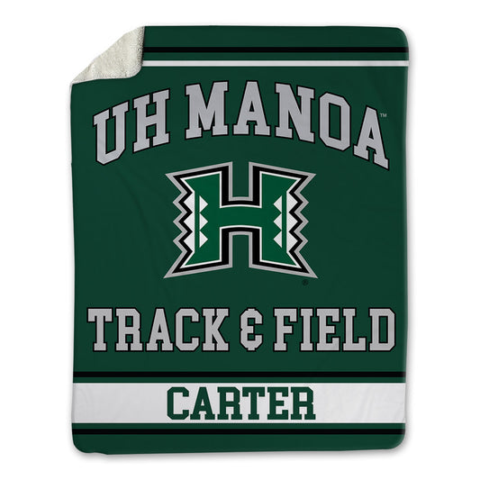 Hawaii - NCAA Women's Track & Field : Deiona-Marie Carter - Blanket-0