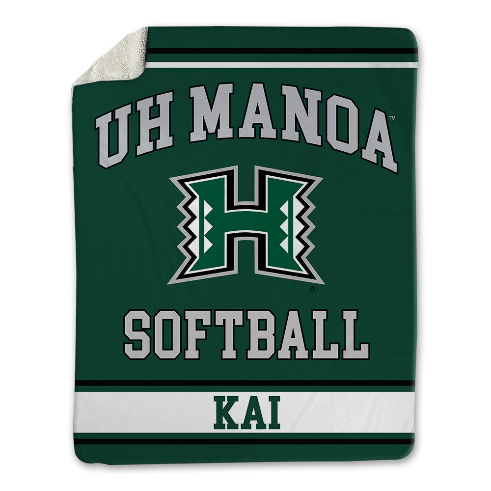 Hawaii - NCAA Softball : Keely Kai - Blanket-0