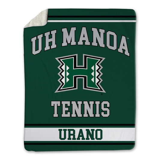 Hawaii - NCAA Men's Tennis : Sohta Urano - Blanket-0