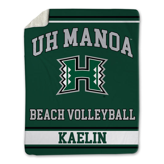 Hawaii - NCAA Beach Volleyball : Kendall Kaelin - Blanket-0