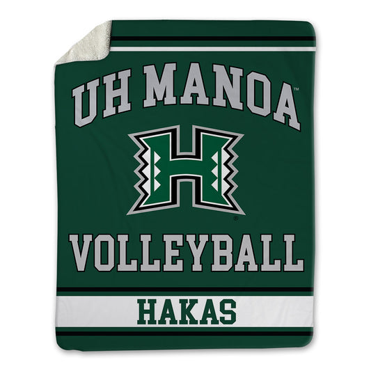 Hawaii - NCAA Women's Volleyball : Tali Hakas - Blanket-0