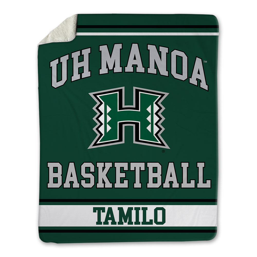 Hawaii - NCAA Women's Basketball : Ritorya Tamilo - Blanket-0