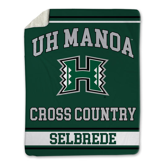 Hawaii - NCAA Women's Cross Country : Breea Selbrede - Blanket-0