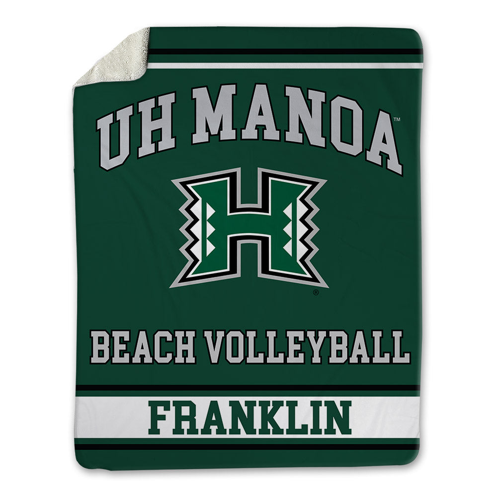 Hawaii - NCAA Beach Volleyball : Arianna Franklin - Blanket-0