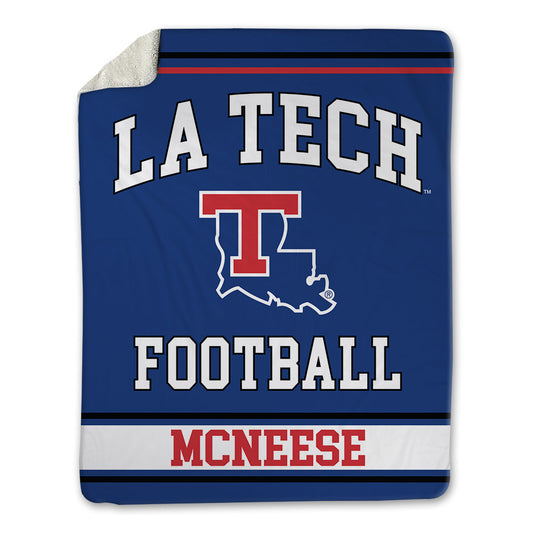 LA Tech - NCAA Football : Kenyatta McNeese - Blanket-0