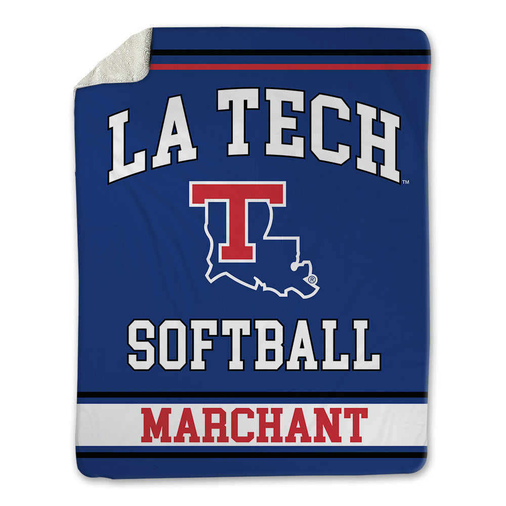 LA Tech - NCAA Softball : Reagan Marchant - Blanket-0