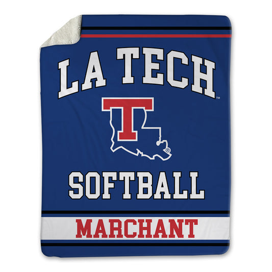 LA Tech - NCAA Softball : Reagan Marchant - Blanket-0