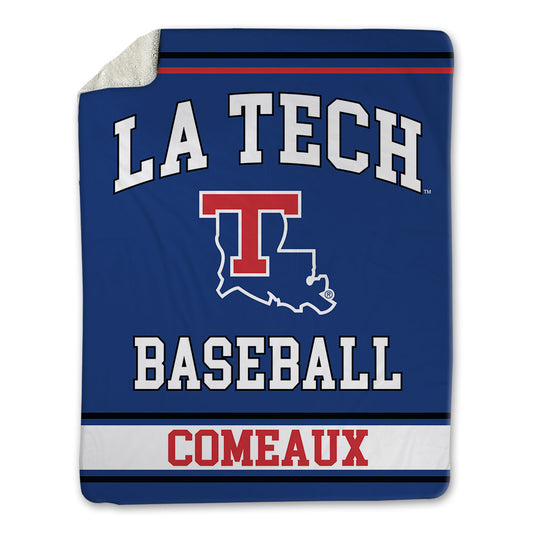 LA Tech - NCAA Baseball : Grant Comeaux - Blanket-0