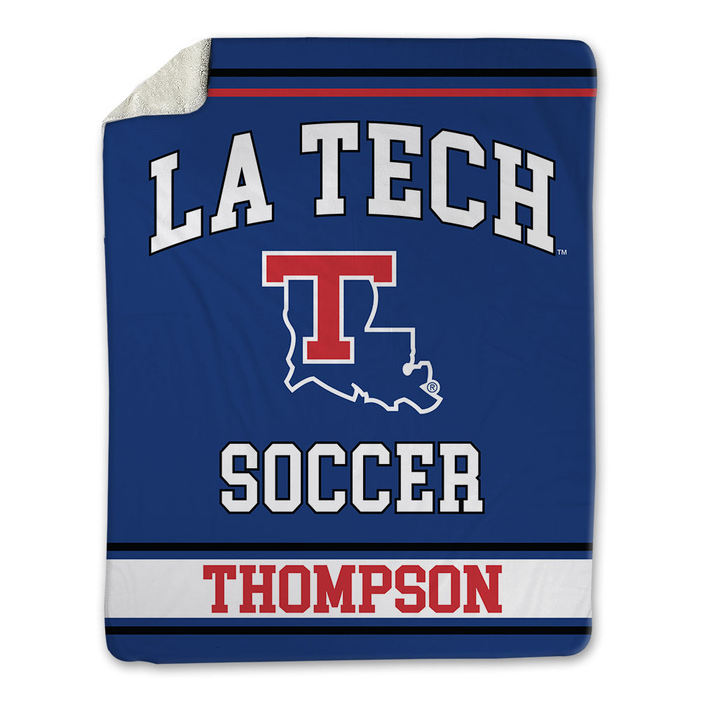 LA Tech - NCAA Women's Soccer : Layla Thompson - Blanket-0