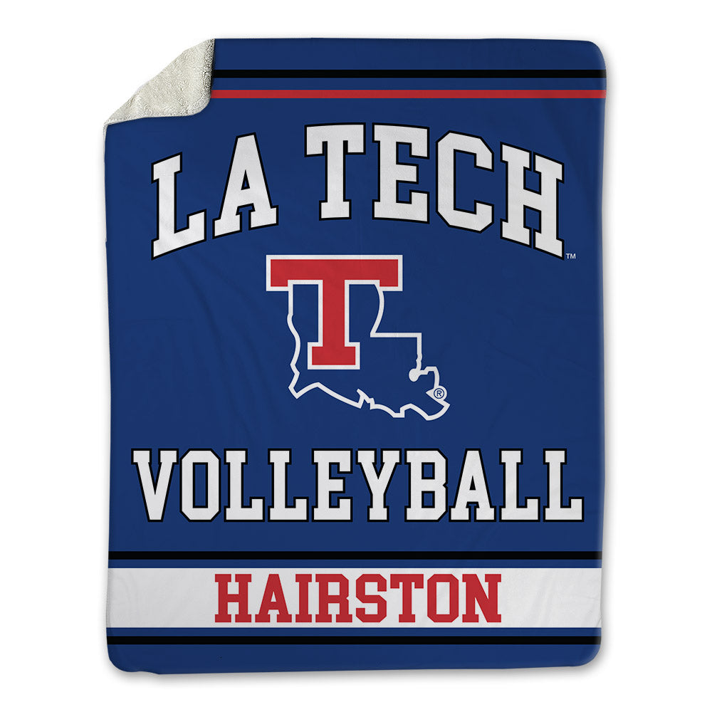 LA Tech - NCAA Women's Volleyball : Gabrielle Hairston - Blanket-0