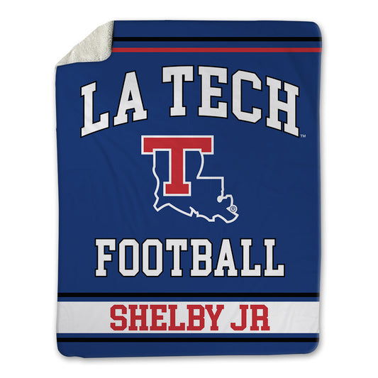 LA Tech - NCAA Football : Jhamal Shelby Jr - Blanket-0