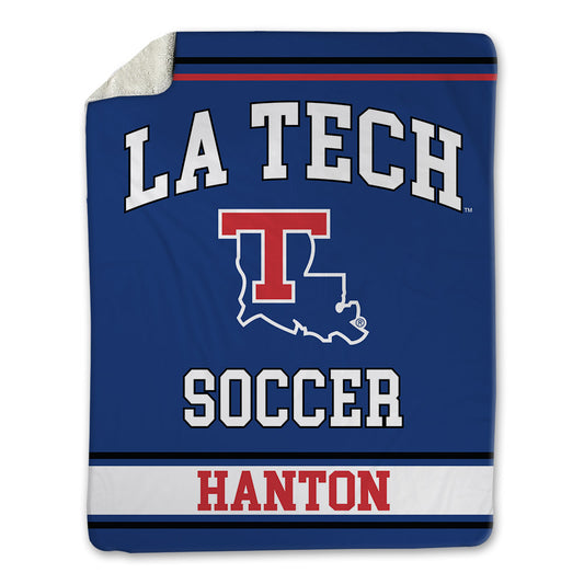 LA Tech - NCAA Women's Soccer : Abby Hanton - Blanket-0