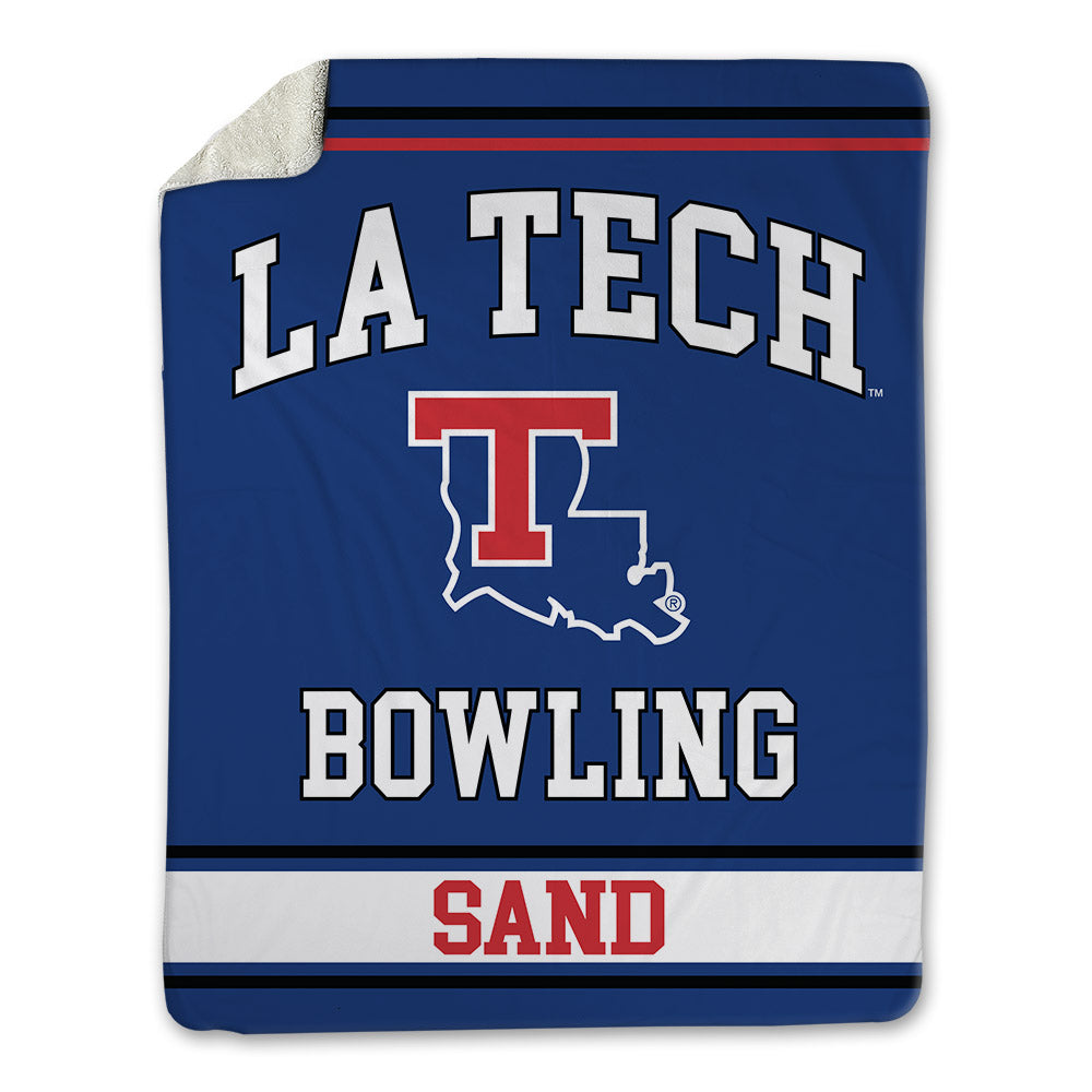 LA Tech - NCAA Women's Bowling : Allyson Sand - Blanket-0