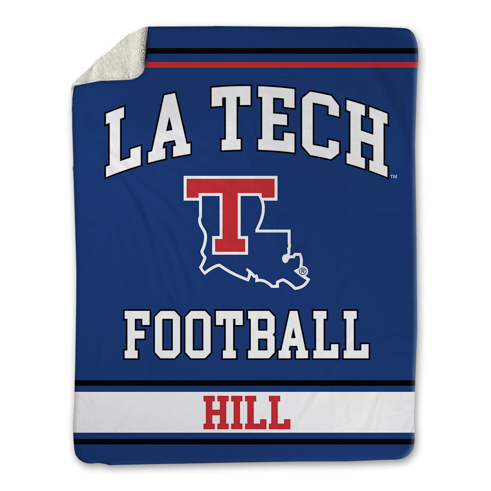 LA Tech - NCAA Football : Cameron Hill - Blanket-0