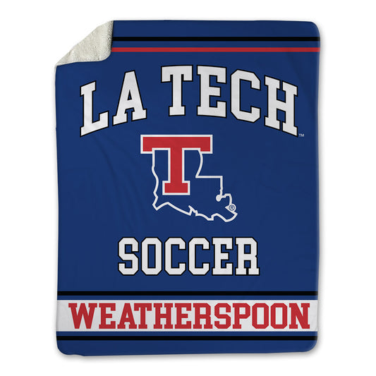 LA Tech - NCAA Women's Soccer : Alexandria Weatherspoon - Blanket-0