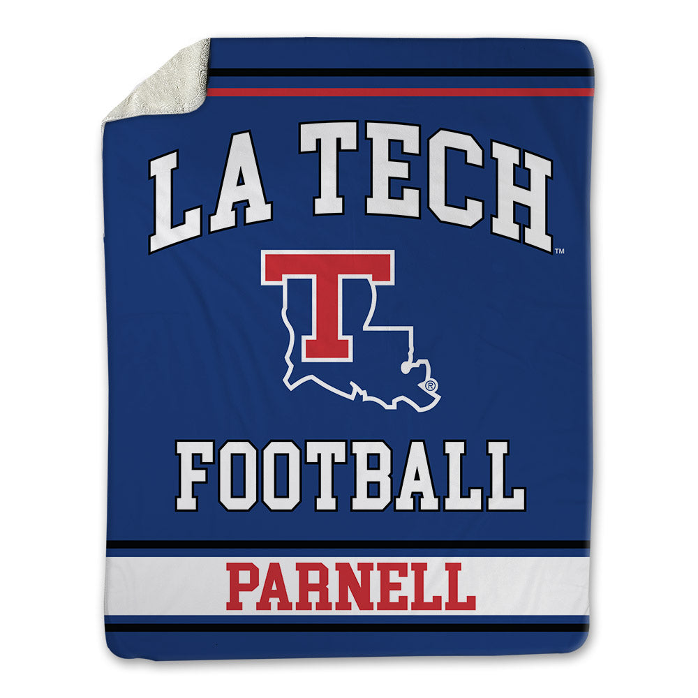 LA Tech - NCAA Football : Jaylon Parnell - Blanket-0