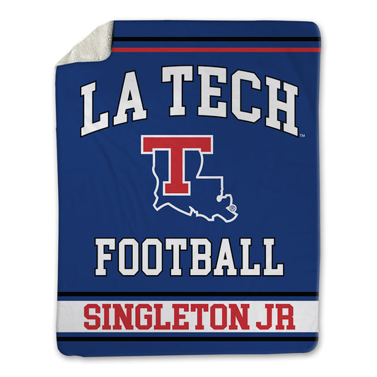 LA Tech - NCAA Football : Marques Singleton Jr - Blanket-0