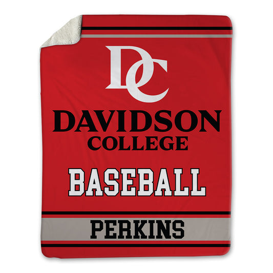Davidson - NCAA Baseball : Wilson Perkins - Blanket-0