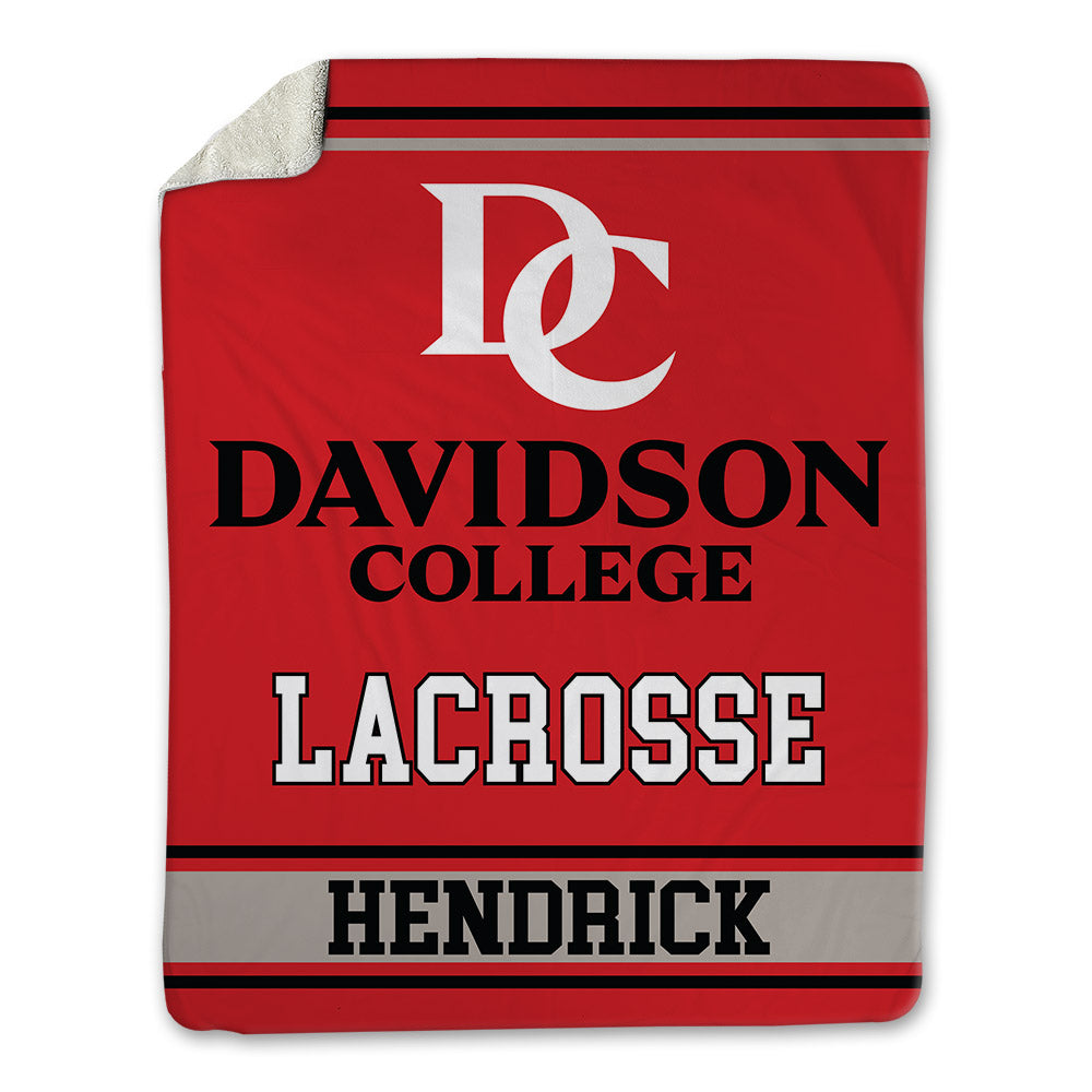 Davidson - NCAA Women's Lacrosse : Shannon Hendrick - Blanket-0