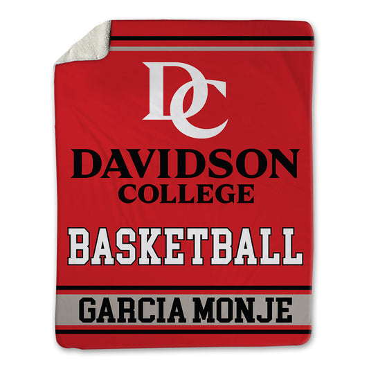 Davidson - NCAA Women's Basketball : Ines Garcia Monje - Blanket-0