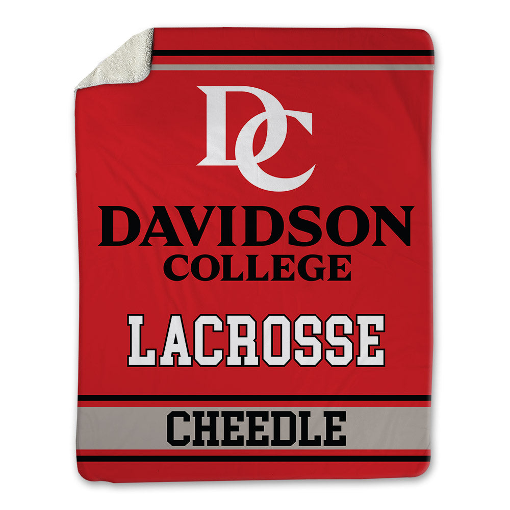 Davidson - NCAA Women's Lacrosse : Payton Cheedle - Blanket-0