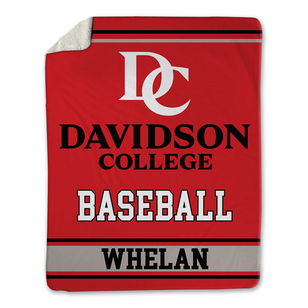 Davidson - NCAA Baseball : Thomas Whelan - Blanket-0