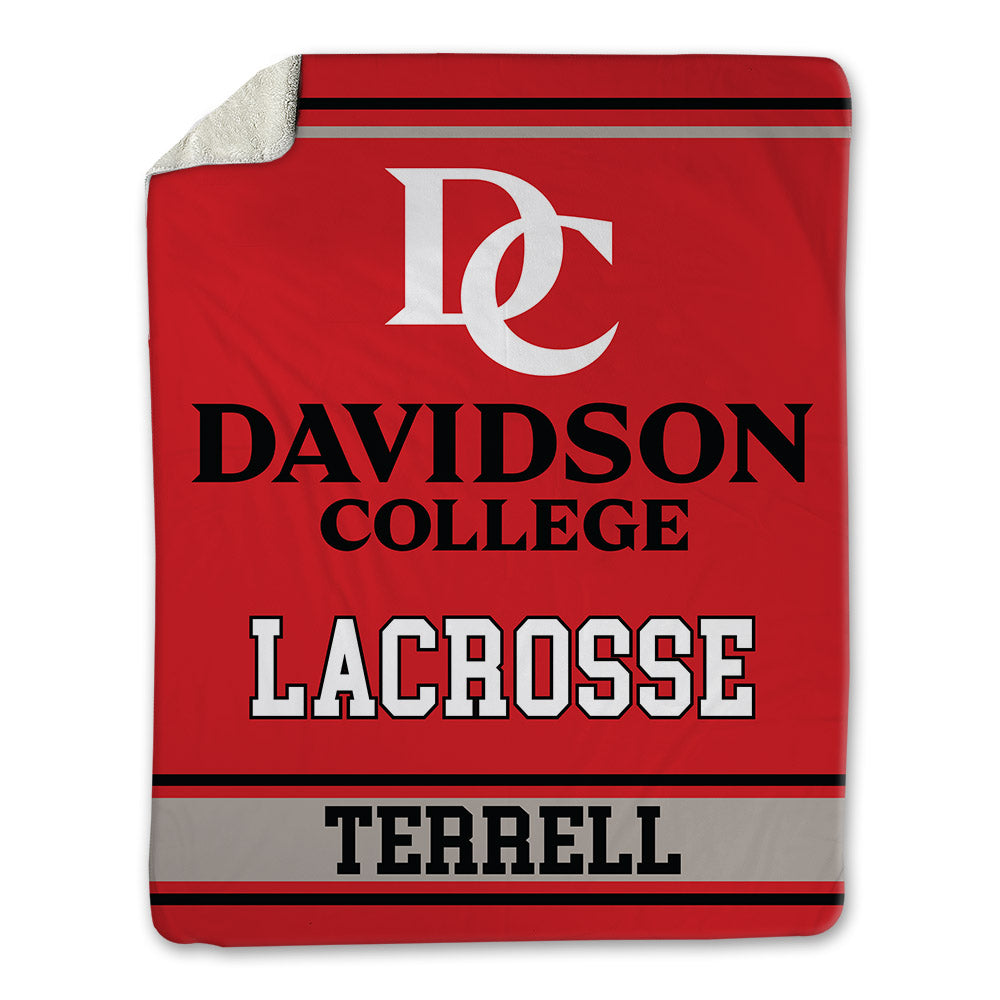 Davidson - NCAA Women's Lacrosse : Reagan Terrell - Blanket-0