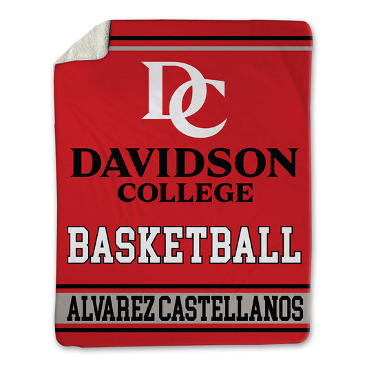 Davidson - NCAA Women's Basketball : Elena Alvarez Castellanos - Blanket-0