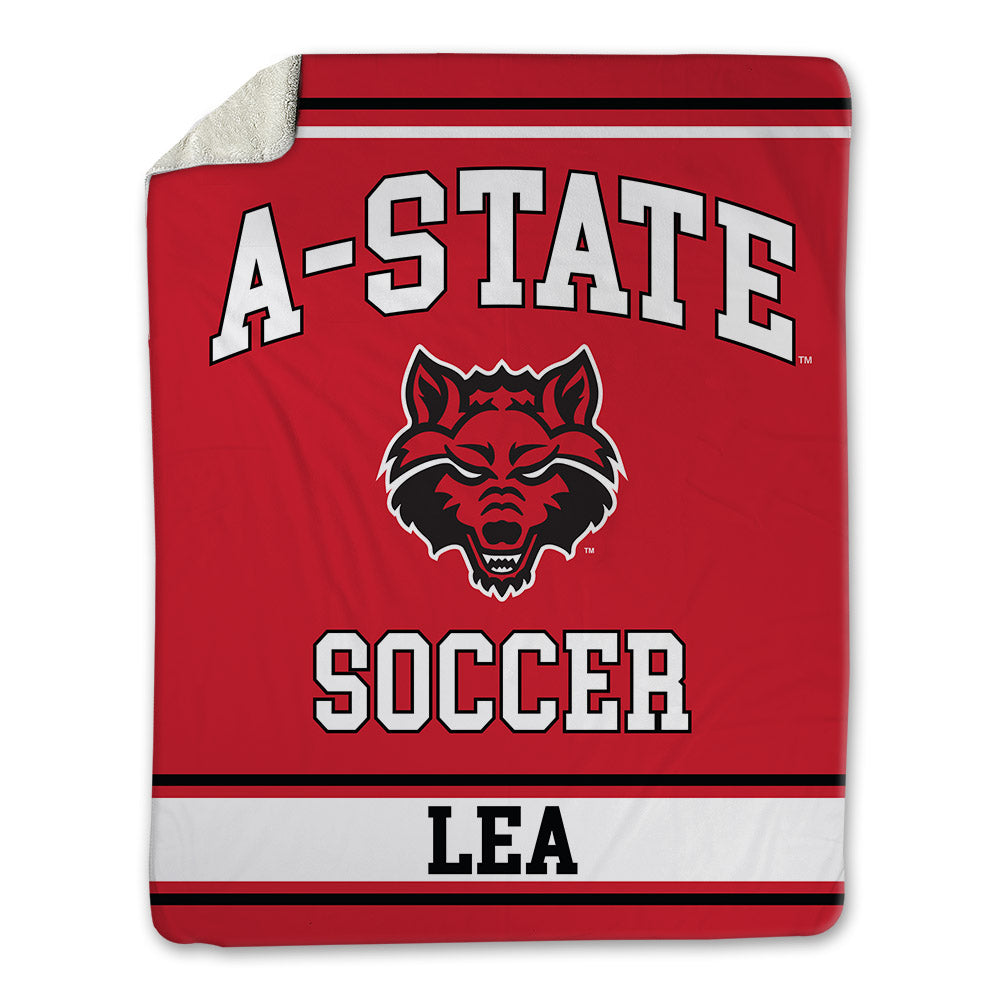 Arkansas State - NCAA Women's Soccer : Tara Lea - Blanket-0