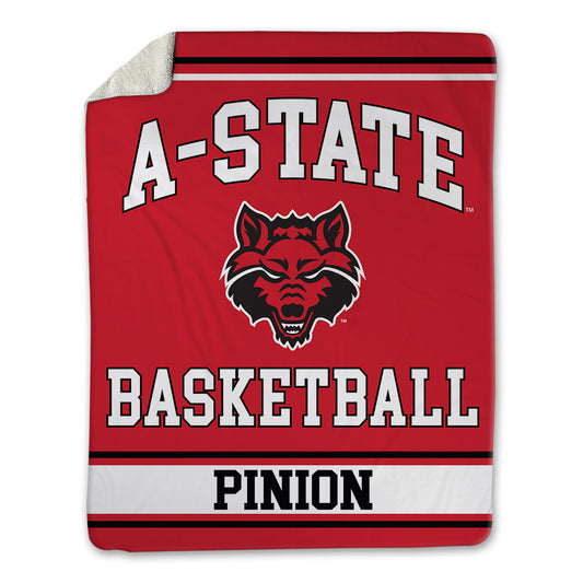 Arkansas State - NCAA Men's Basketball : Joseph Pinion - Blanket-0