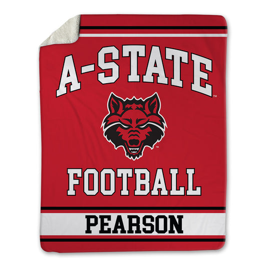 Arkansas State - NCAA Football : Christopher Pearson - Blanket-0