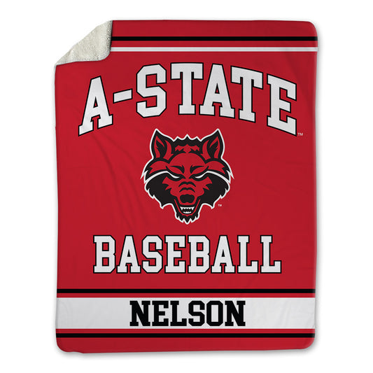 Arkansas State - NCAA Baseball : Jack Nelson - Blanket-0