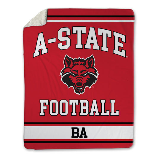 Arkansas State - NCAA Football : Saidou Ba - Blanket-0