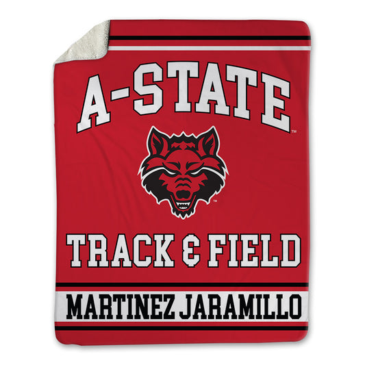 Arkansas State - NCAA Men's Track & Field : Carlo Martinez Jaramillo - Blanket-0
