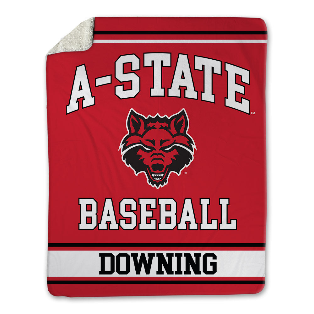 Arkansas State - NCAA Baseball : Jackson Downing - Blanket-0