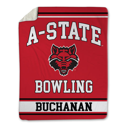 Arkansas State - NCAA Women's Bowling : Brooklyn Buchanan - Blanket-0