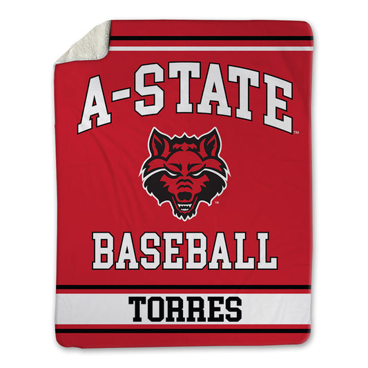 Arkansas State - NCAA Baseball : Raulinno Torres - Blanket-0
