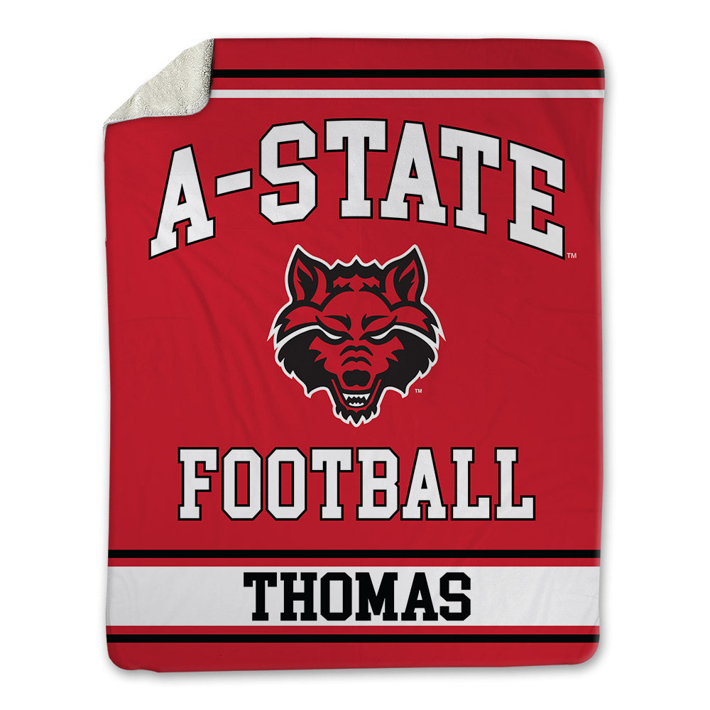 Arkansas State - NCAA Football : Trevian Thomas - Blanket-0