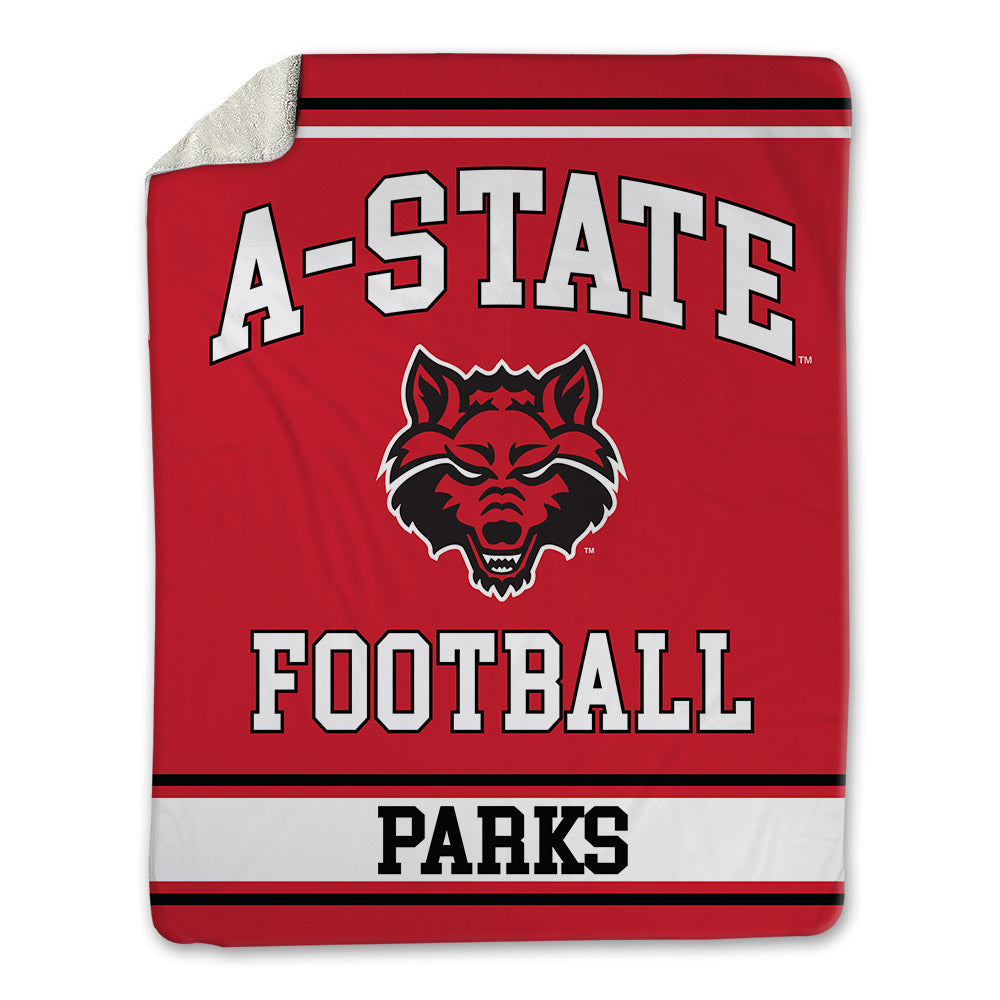 Arkansas State - NCAA Football : Justin Parks - Blanket-0