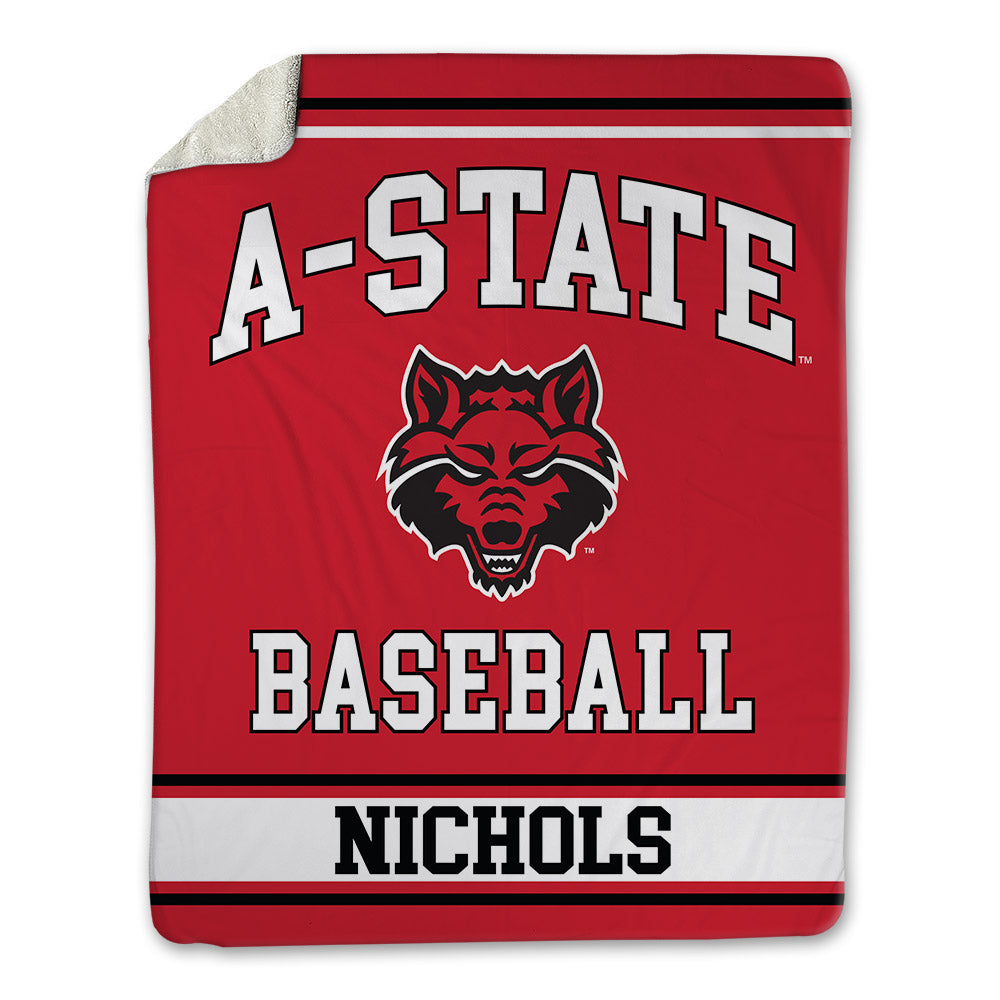 Arkansas State - NCAA Baseball : Eli Nichols - Blanket-0