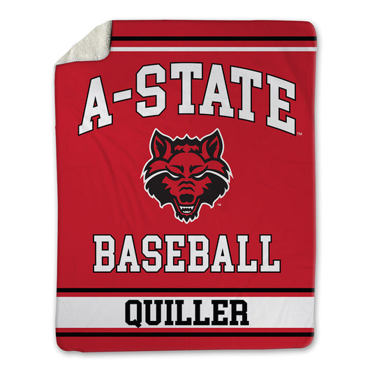 Arkansas State - NCAA Baseball : Ashton Quiller - Blanket-0